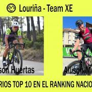 EL LOURIÑA TEAM- XE SE ABONA A VARIOS TOP 10 EN EL RANKING NACIONAL