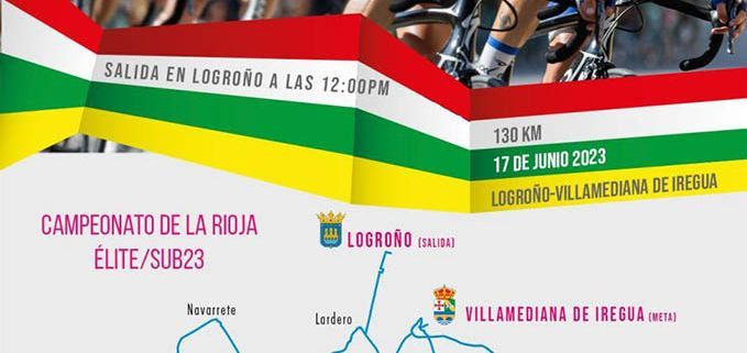 Cartel de la clásica a la rioja 2023- Campeonato de La Rioja / ©Sociedad Ciclista Biciclón