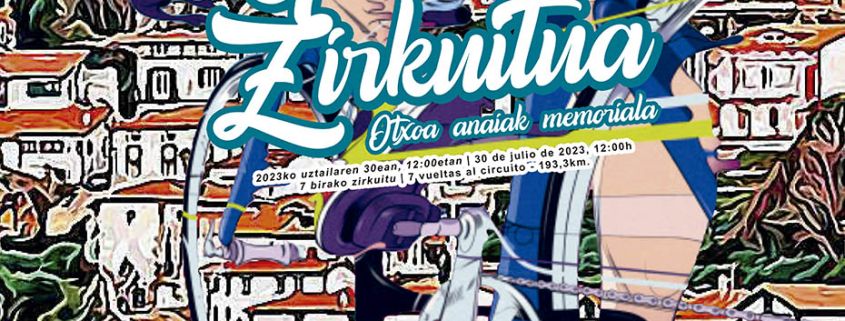 Cartel oficial del Circuito de Getxo 2023 / ©Punta Galea