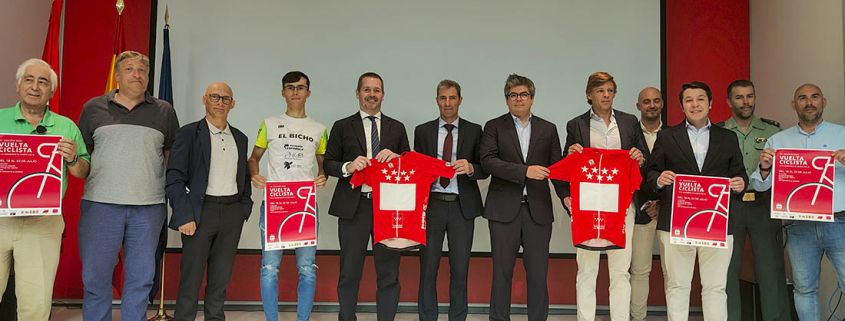 Acto de presentación de la Vuelta a Madrid 2023 en la Consejería de Cultura, Turismo y Deporte de Madrid FOTO: ©Vuelta Madrid