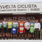Caja Rural-ALEA se enfunda todos los maillots de la primera etapa de la Vuelta a Madrid sub-23