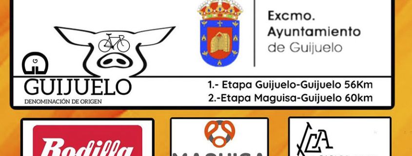 Cartel oficial de la Vuelta Ciclista Guijuelo 2023 / CD Moisés Dueñas