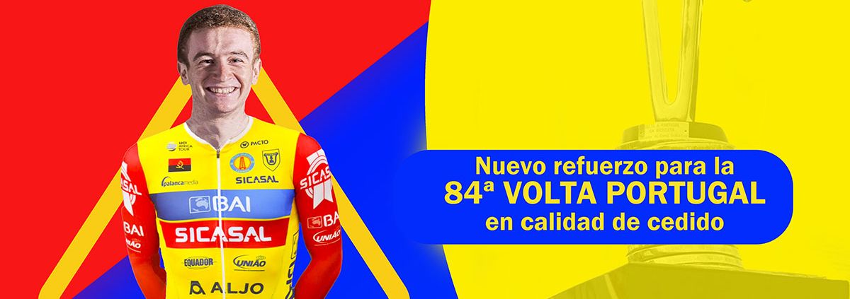 Unai Esparza prueba fortuna en el equipo profesional Bai-Sicasal . Infografía: ©ciclismo gonzalez