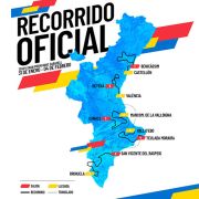 Recorrido de la Vuelta a la Comunidad Valenciana 2024. Imagen: ©VCV
