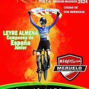 Leyre Almena Campeona de España Júnior en Omnium y Madison / ©ciclismo gonzalez