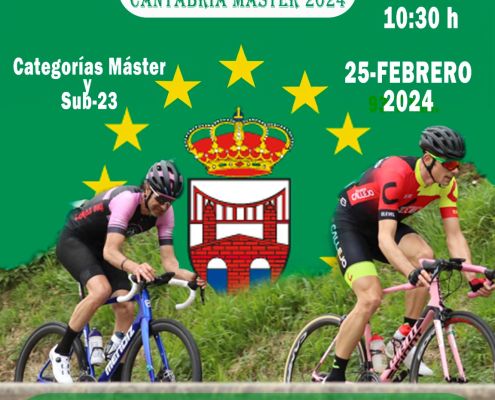 Cartel oficial del Trofeo Ayto. Pielagos. Imagen: ©ciclismo gonzalez