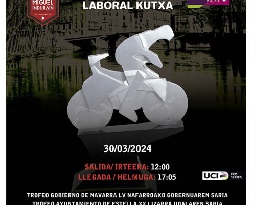 Cartel oficial del G. P. Miguel Indurain / ©Club Ciclista Estella