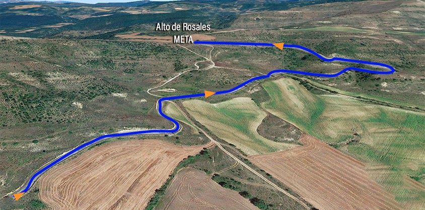 Último Kilómetro 

Meta en el Alto de Rosales BU-V-5512