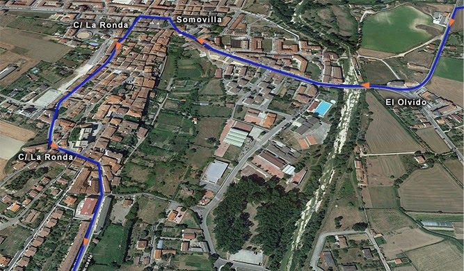 Paso por Medina de Pomar

Entran por El olvido a Somovilla y por la calle La Ronda van en dirección a Paralacuesta