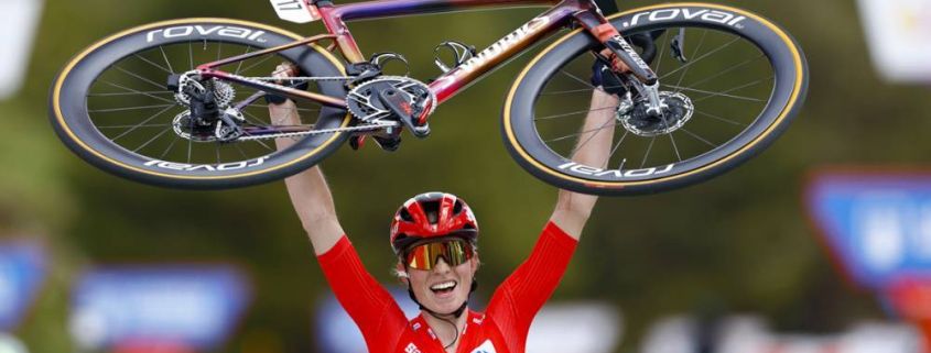 Demi Vollering, vencedora de la última Vuelta a España femenina / Unipublic-Sprint cycling agency
