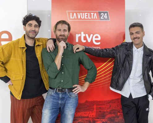 Miss Caffeina será el grupo que ponga la banda musical en La Vuelta 2024. ©RTVE