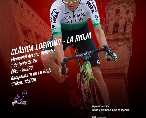 Cartel oficial de la Clásica de Logroño / ©Biciclón