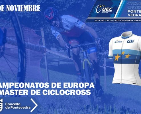 Infografía: ©ciclismo gonzalez. Las imágenes están sacadas de CX Pontevedra.