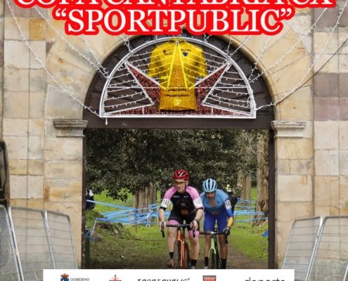 Fotografía de archivo del CX villaescusa 2023. Infografía: ©ciclismo gonzalez