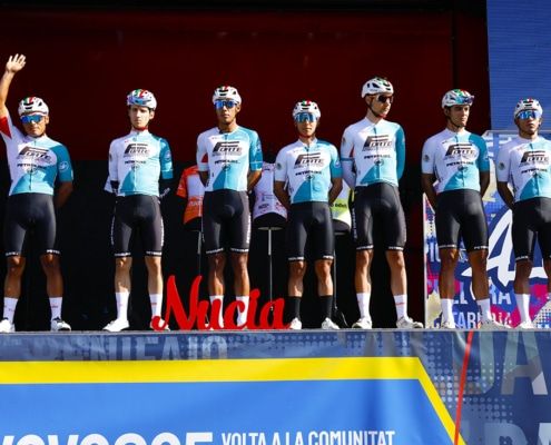 Forte Petrolike en la pasada edición de la Volta Comunitat Valenciana. FOTO: ciclismo gonzalez