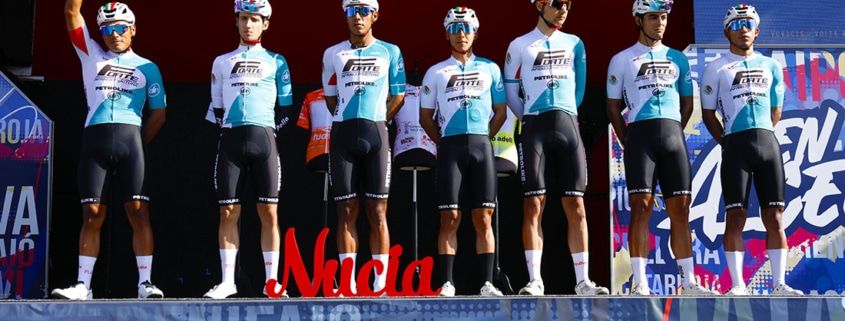 Forte Petrolike en la pasada edición de la Volta Comunitat Valenciana. FOTO: ciclismo gonzalez
