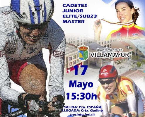 Cartel oficial del I Trofeo Dori Ruano. SALAMANCA ES CICLISMO, C.D.F
