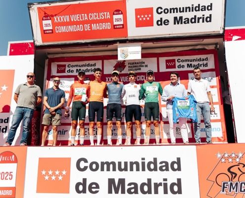 vuelta a madrid, podium