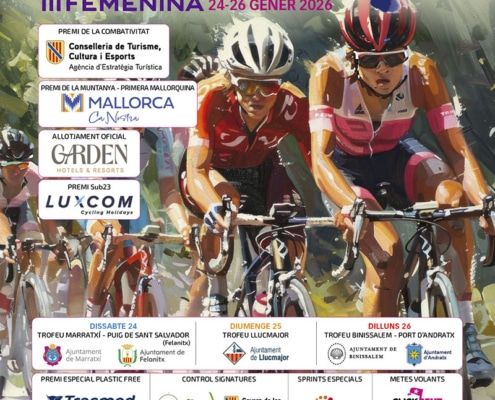 Cartel oficial de la Challenge Vuelta Mallorca Women