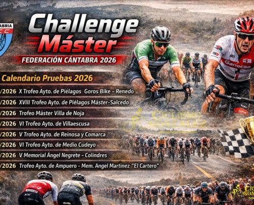 Calendario de la Challenge Federación Cántabra Máster 2026