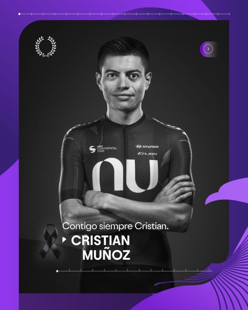 Imagen oficial sacada de las RRSS del equipo ciclista NU