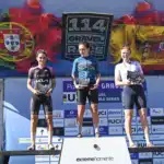 Carlota Casanueva a la izquierda de la imagen como 2ª clasificada. / ©extremañamente